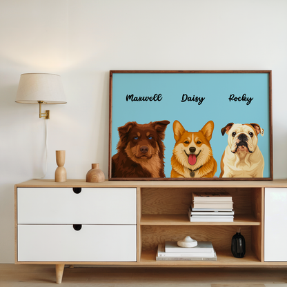 Classic Matte Paper Wooden Framed Poster