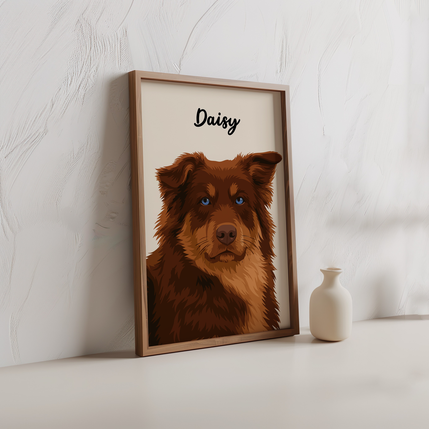 Classic Matte Paper Wooden Framed Poster