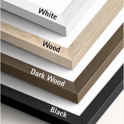Classic Matte Paper Wooden Framed Poster