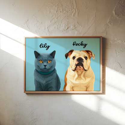 Framed Canvas
